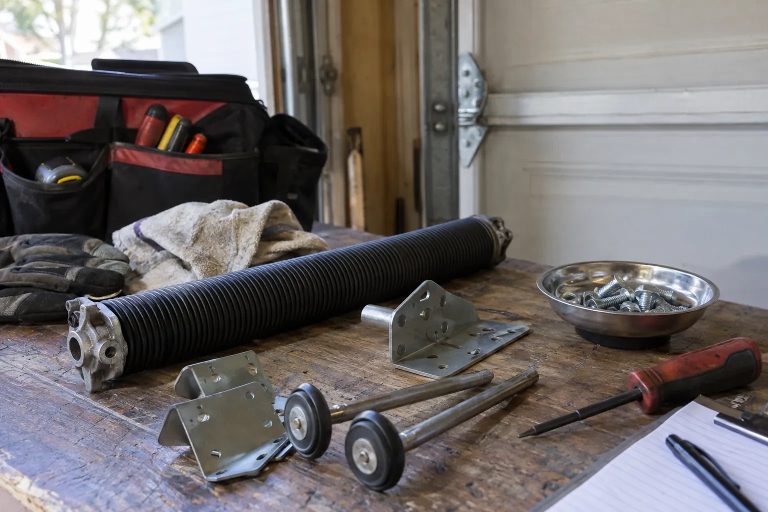 Illustrative garage doors scene — Southgate